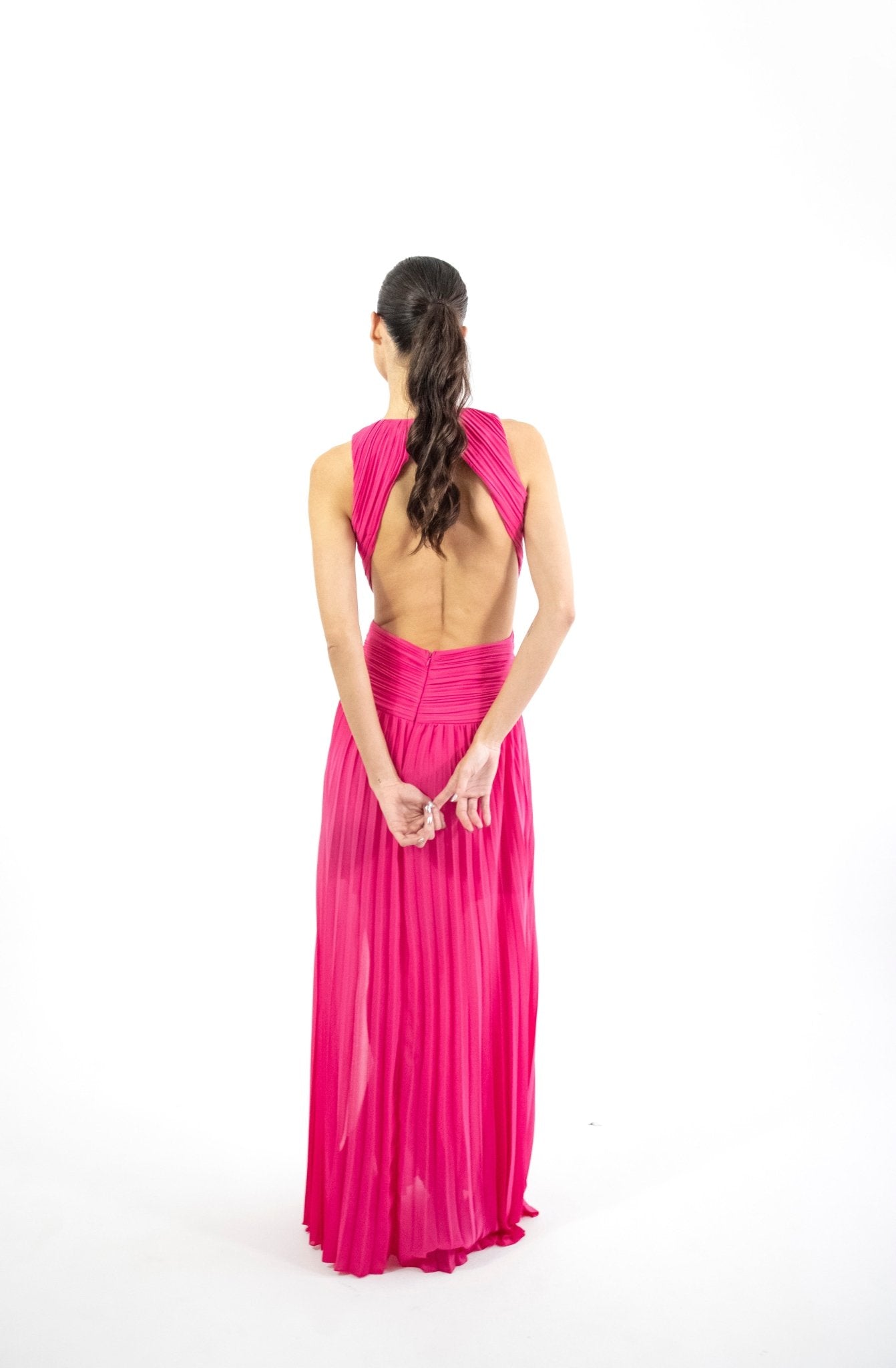 Velma - rosa - Lend the Trend renta de vestidos mexico
