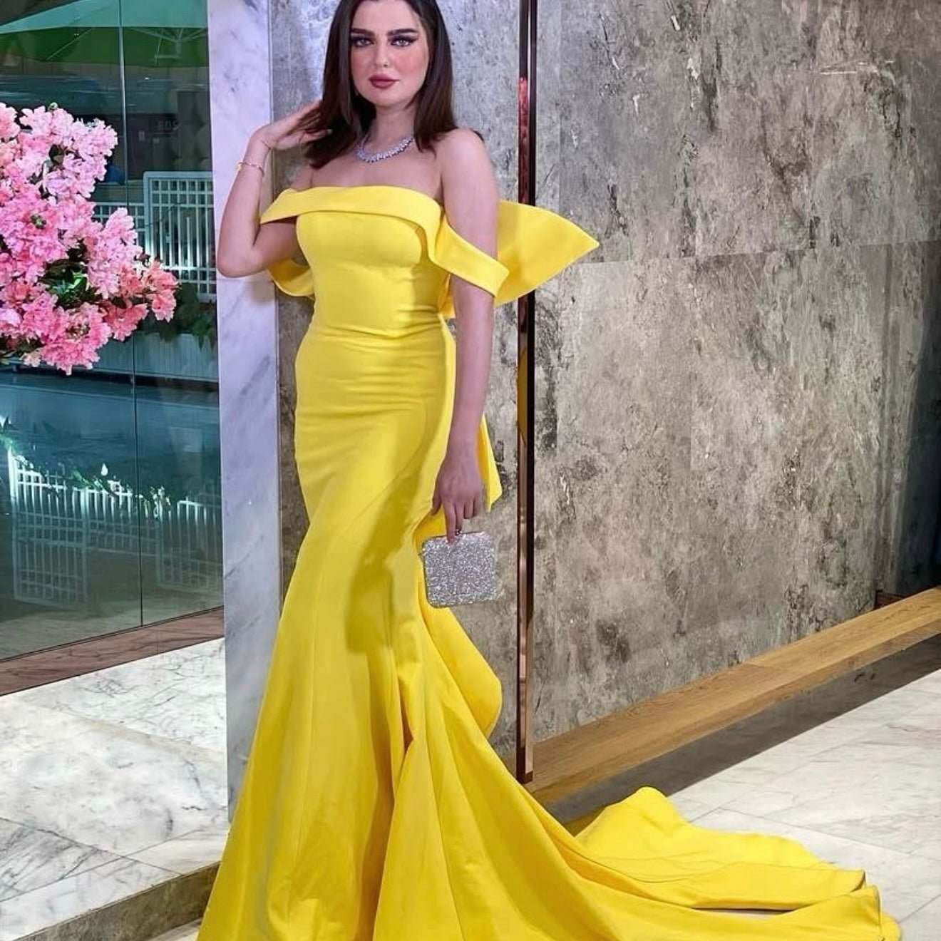 Vestido de fiesta largo - Carolina - Lend the Trend renta de vestidos mexico