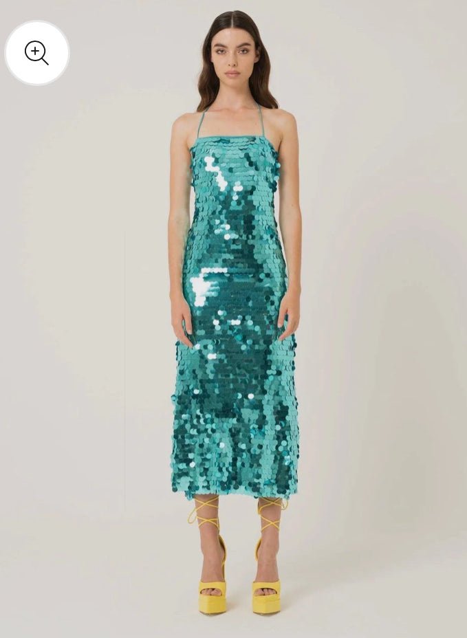 Vestido de lentejuelas - Ana Lucia - Lend the Trend renta de vestidos mexico