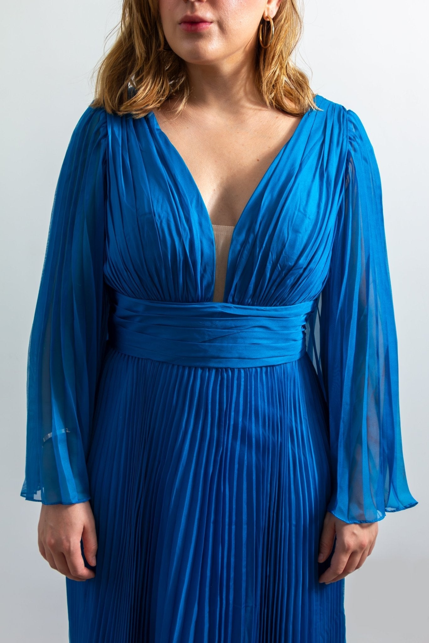 Anika - azul - Lend the Trend renta de vestidos mexico