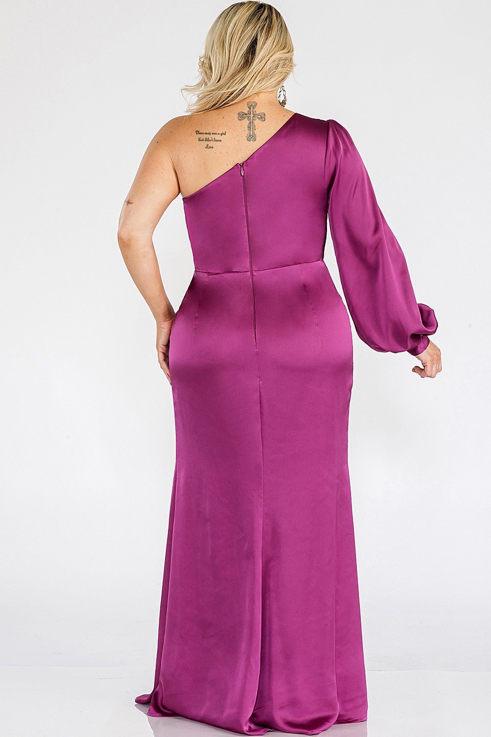 Aurora - morado - Lend the Trend renta de vestidos mexico