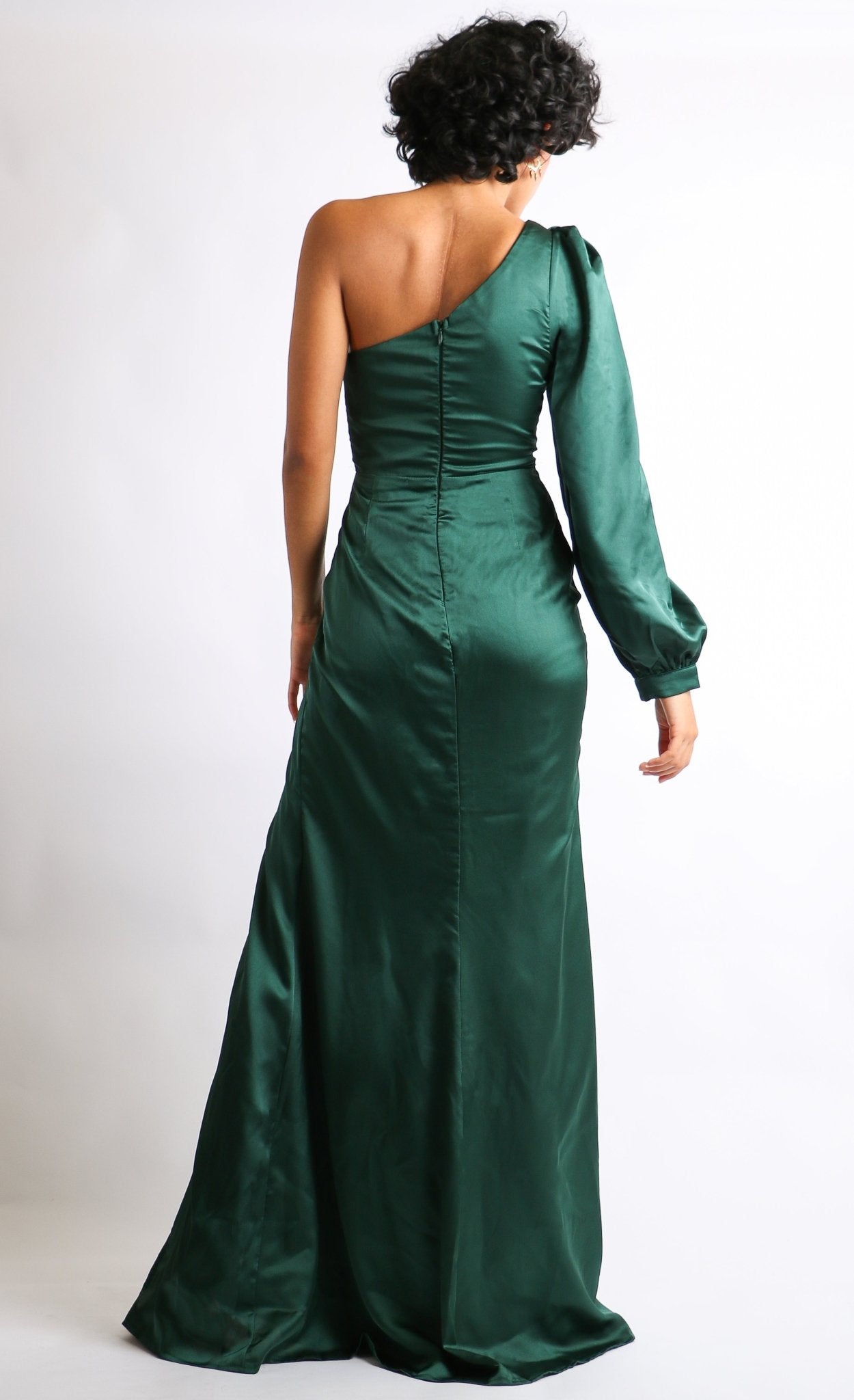 Aurora - verde esmeralda venta - Lend the Trend renta de vestidos mexico