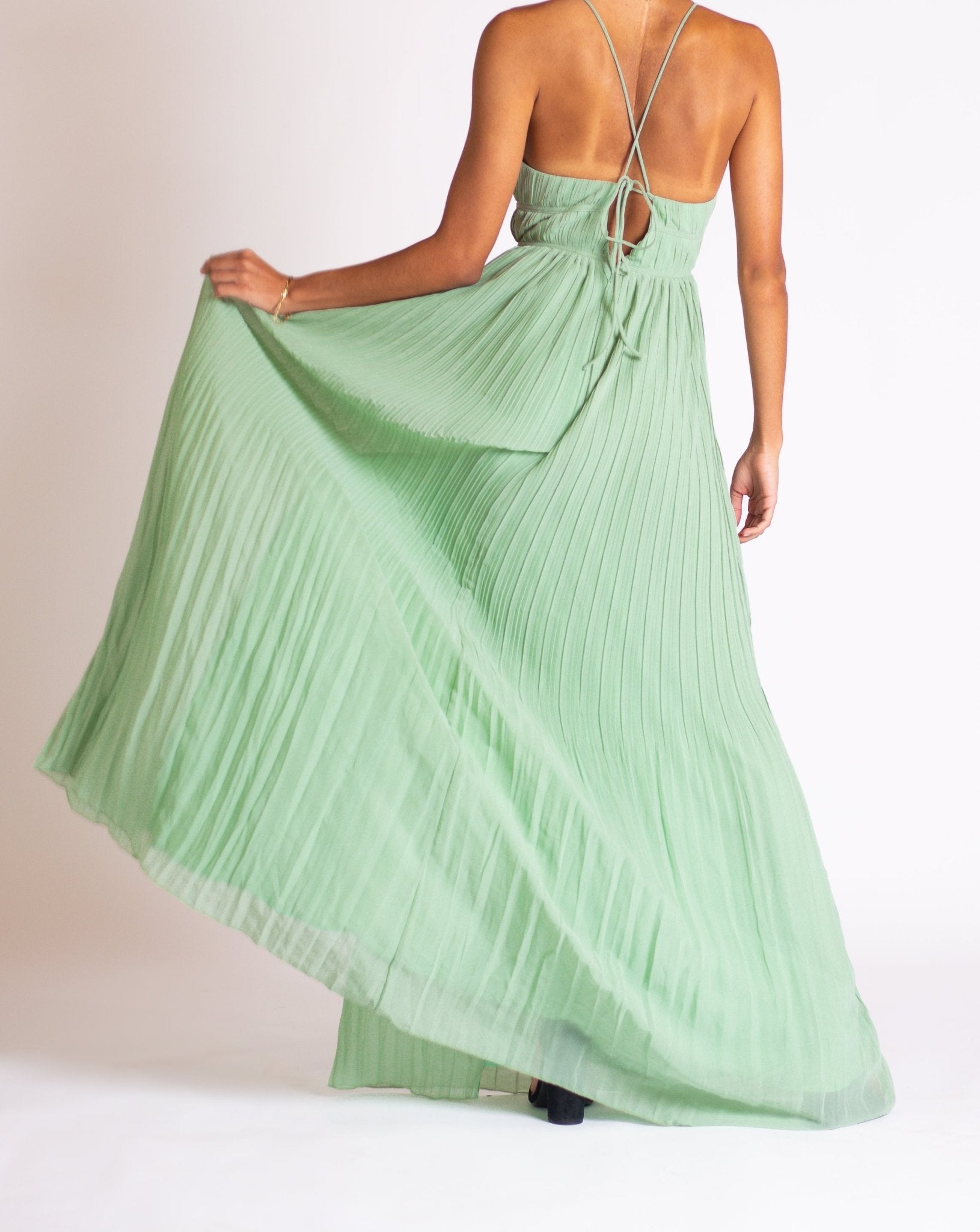 Blair - verde - Lend the Trend renta de vestidos mexico