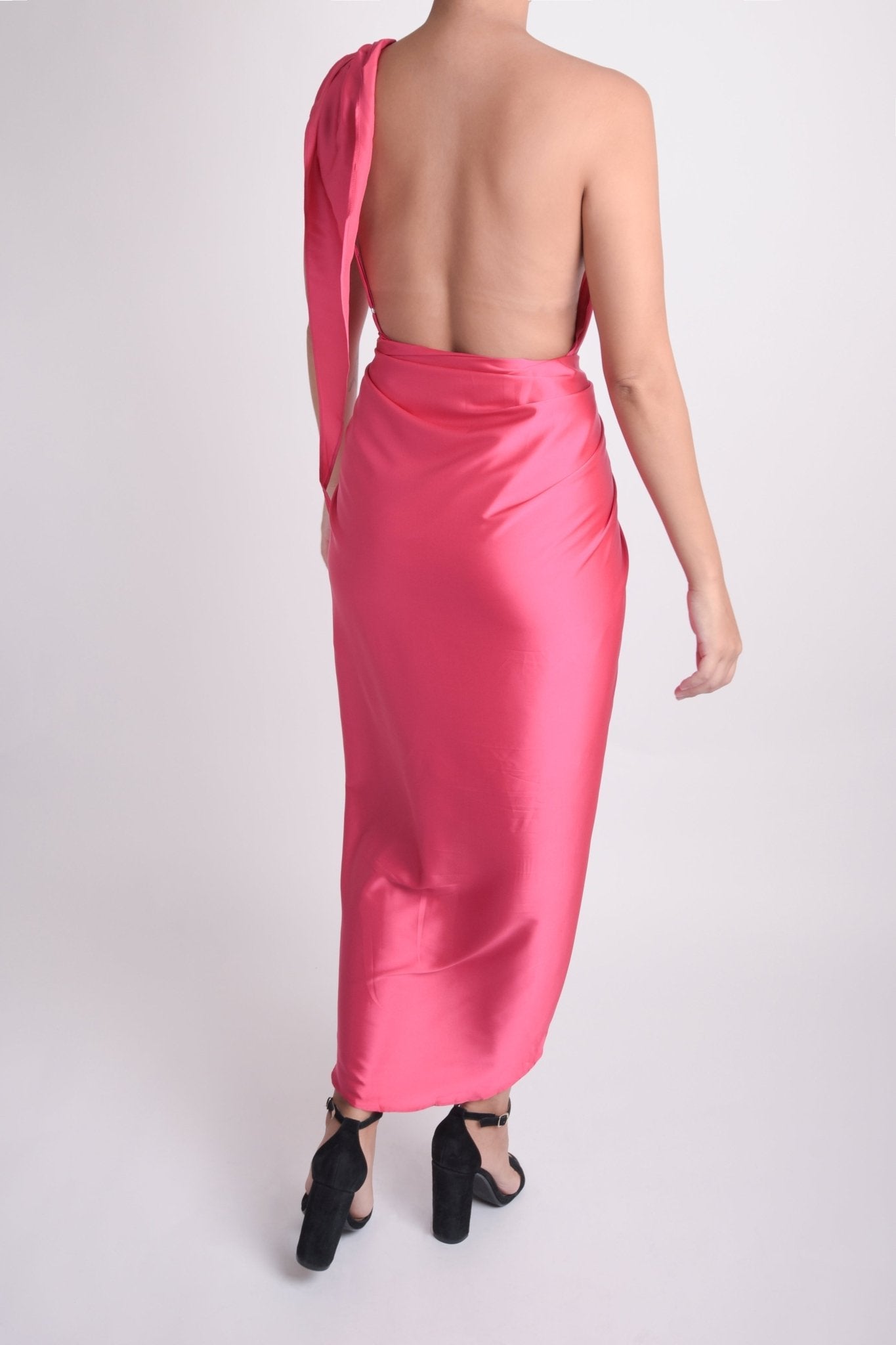 Celine - rosa - Lend the Trend renta de vestidos mexico