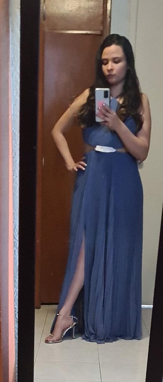 Cressida - azul - Lend the Trend renta de vestidos mexico