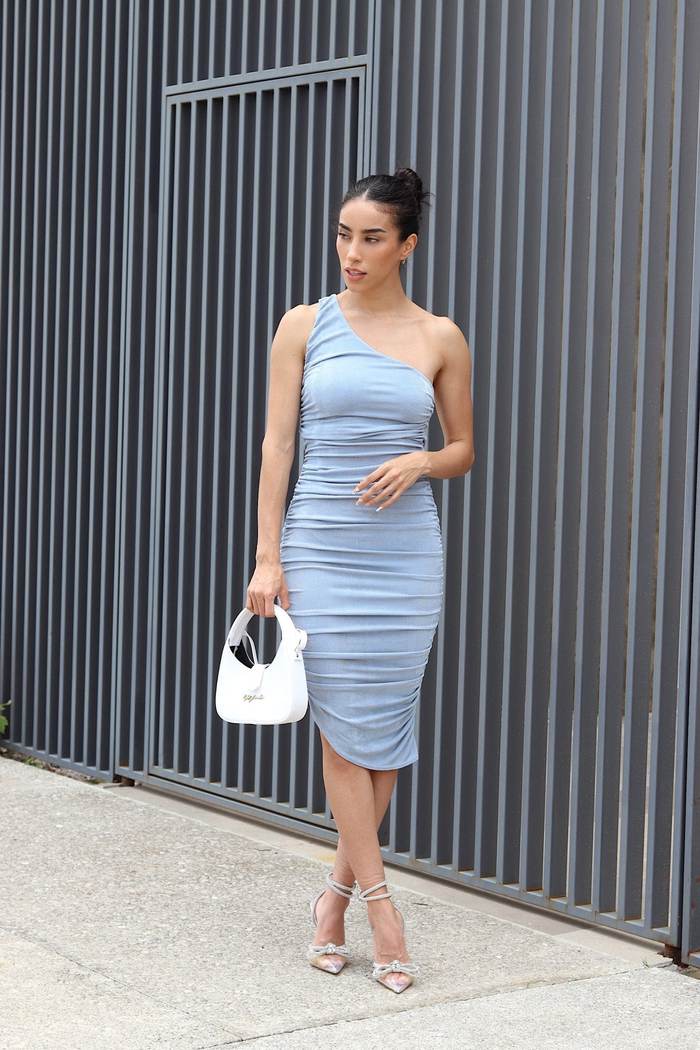 Deana - azul claro - Lend the Trend renta de vestidos mexico