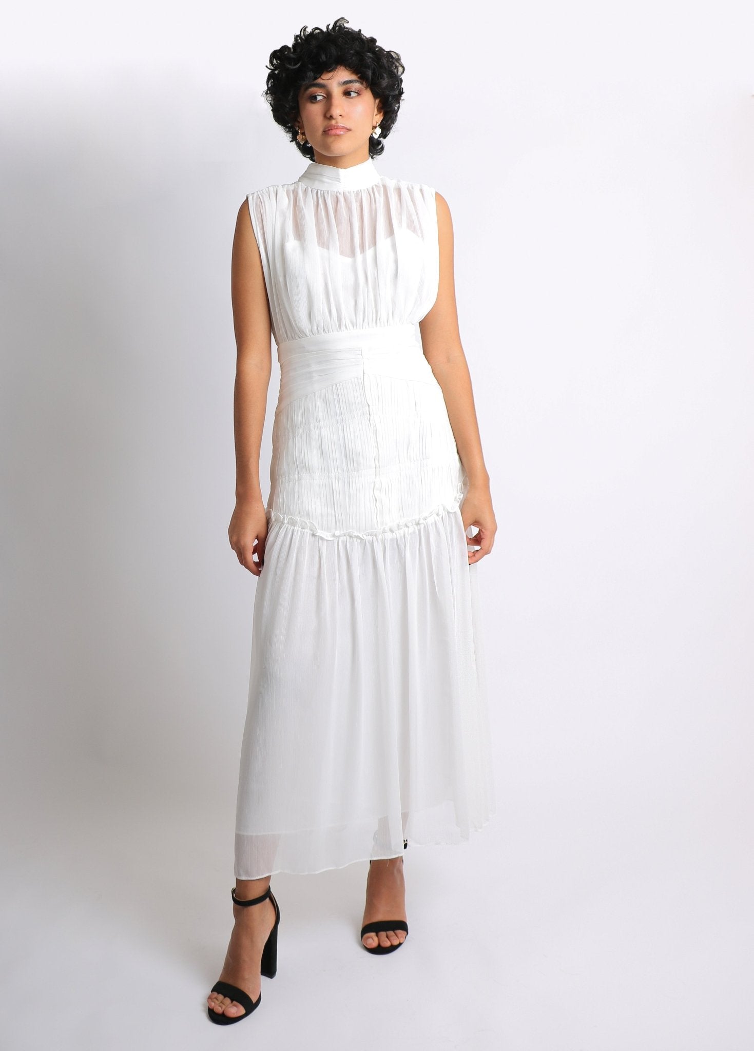 Elvira - blanco - Lend the Trend renta de vestidos mexico