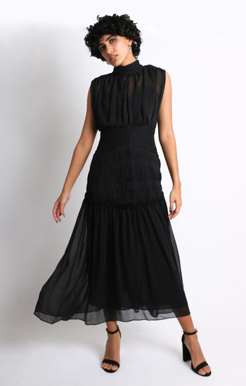 Elvira - negro - Lend the Trend renta de vestidos mexico