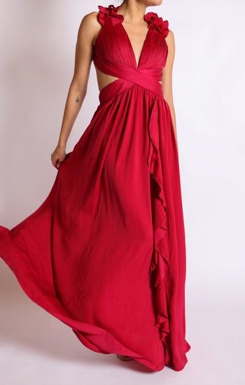 Emory - rojo - Lend the Trend renta de vestidos mexico