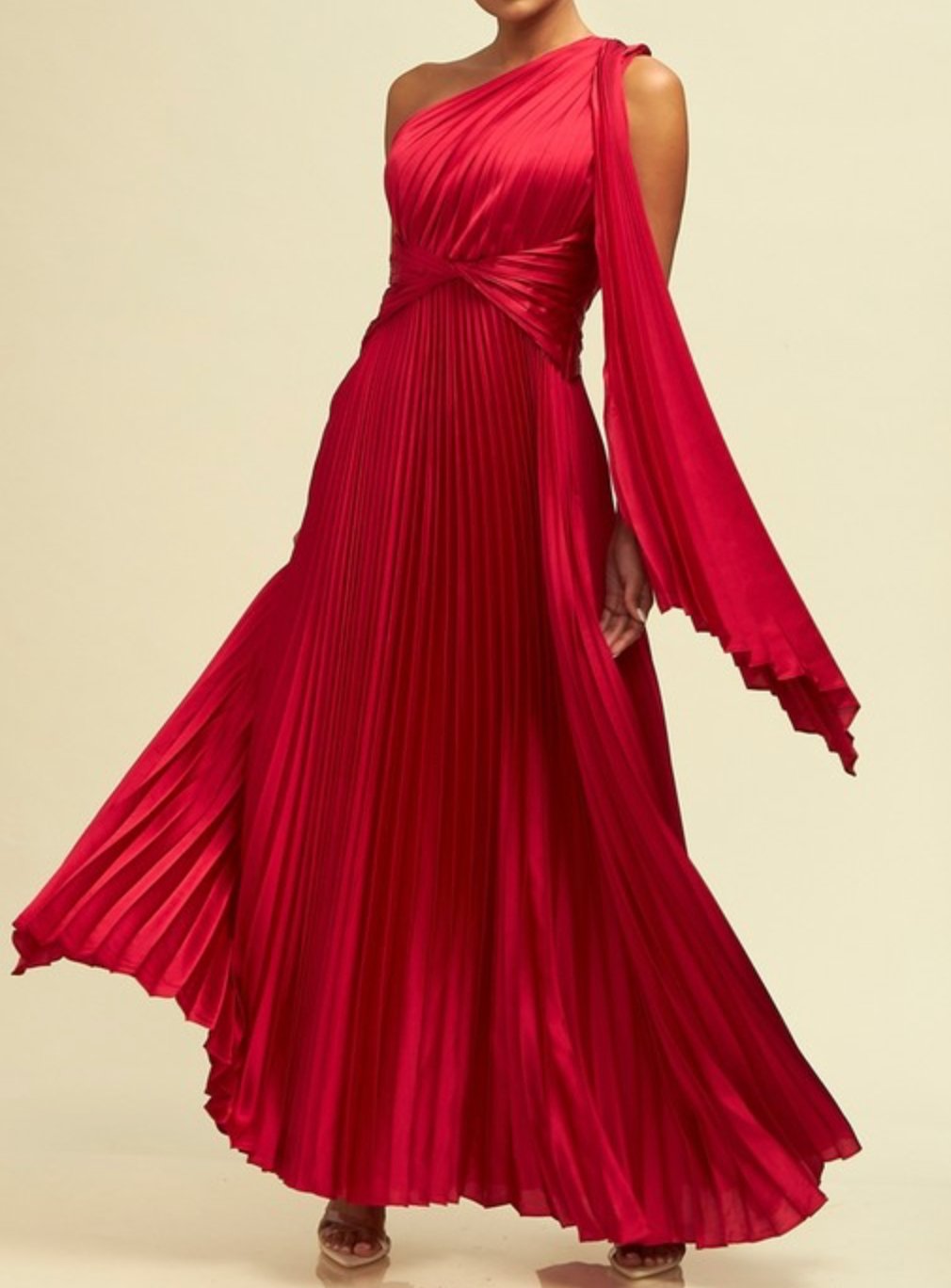 Mabela - rojo - Lend the Trend renta de vestidos mexico