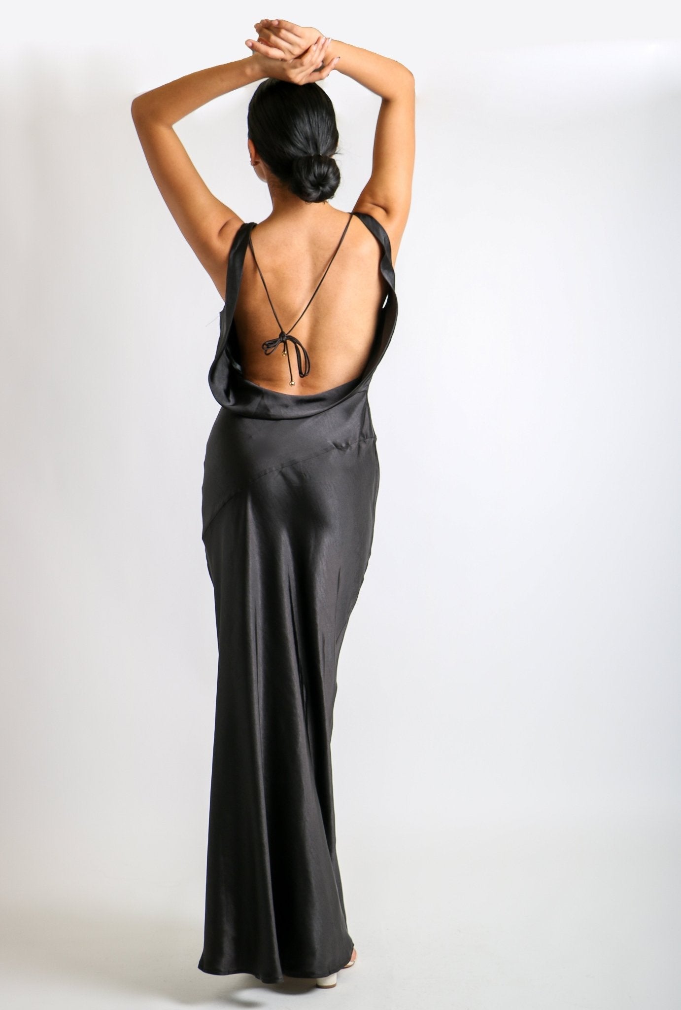 Marisa - negro venta - Lend the Trend renta de vestidos mexico