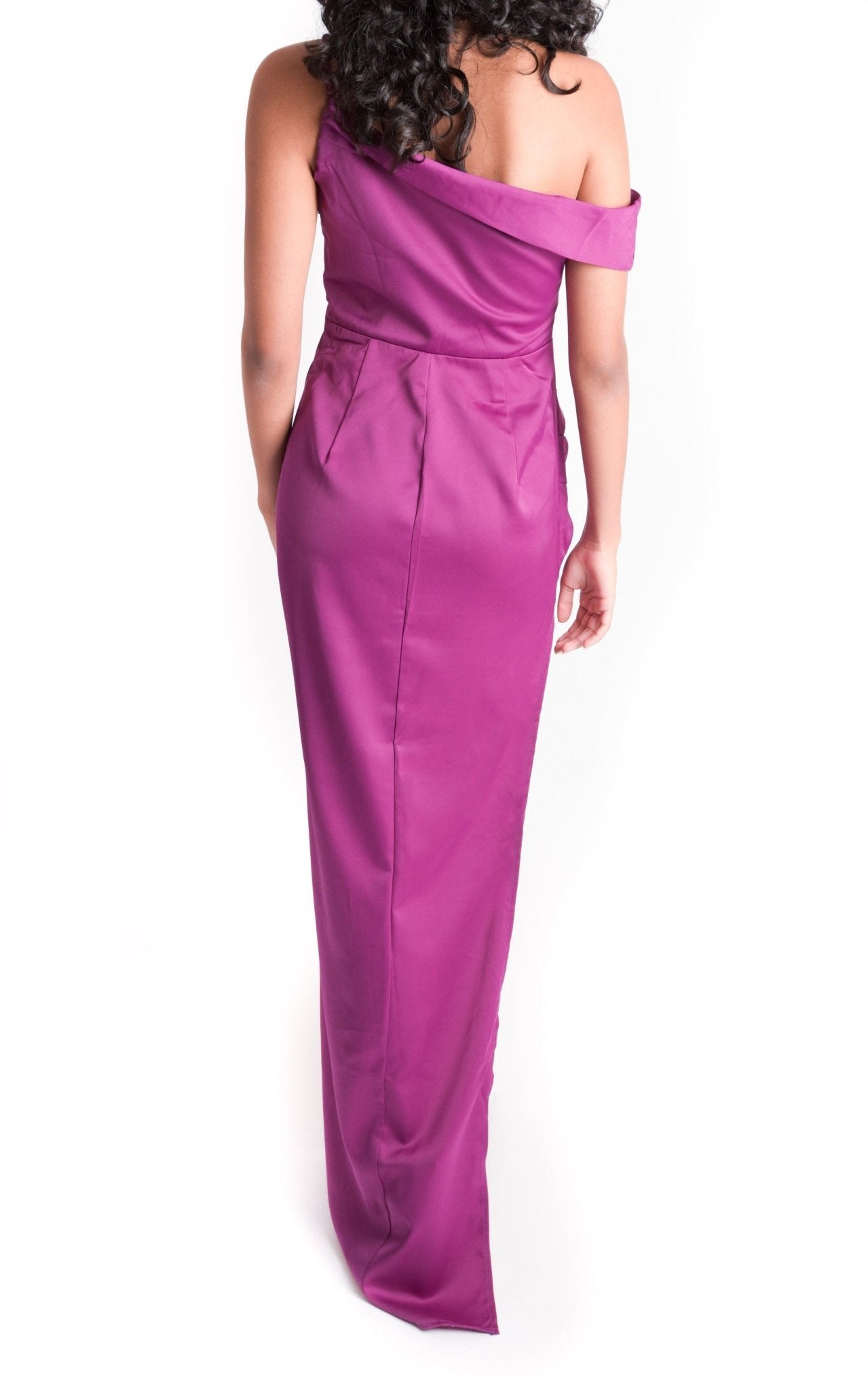 Maye - morado - Lend the Trend renta de vestidos mexico