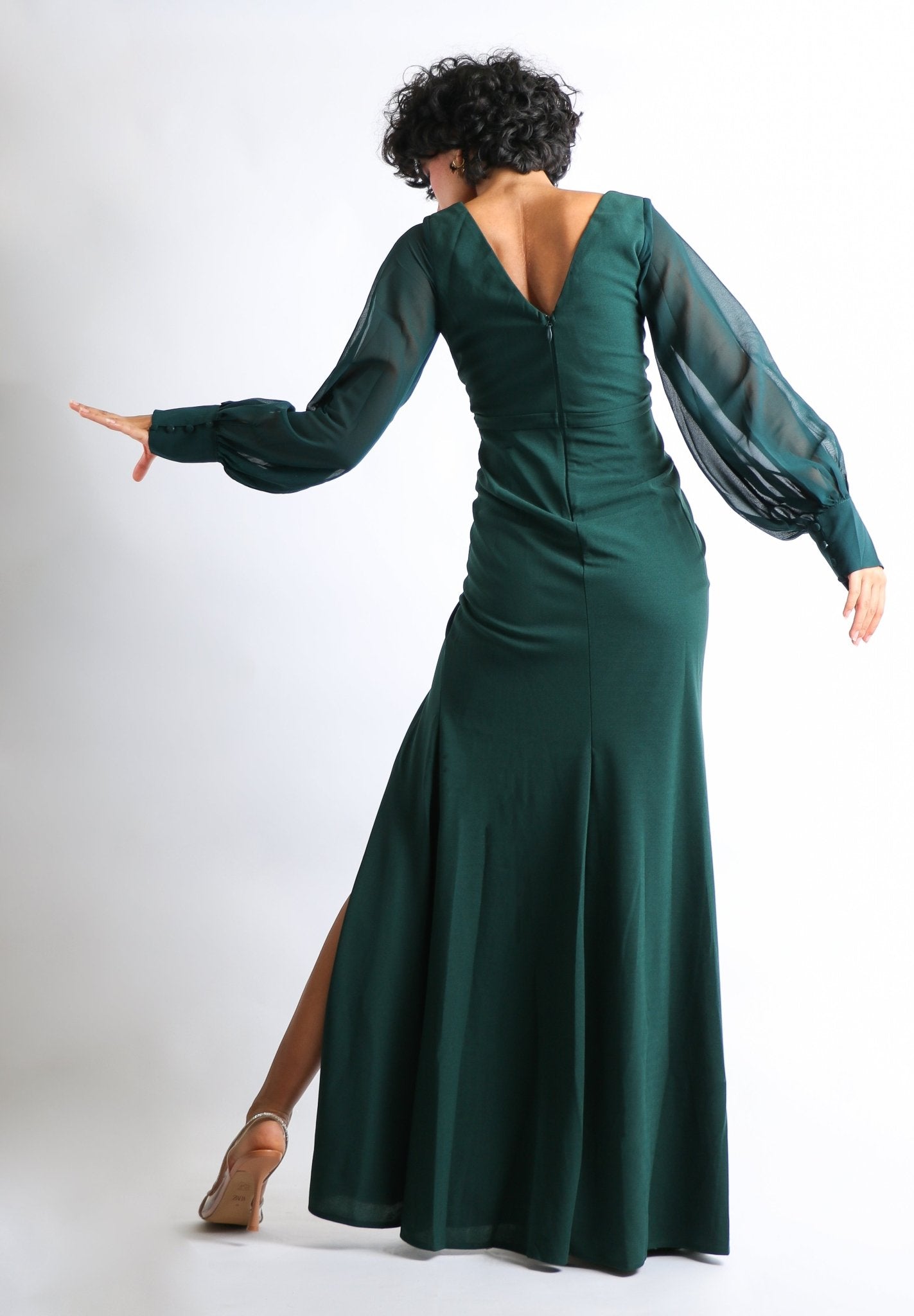 Overy - verde venta - Lend the Trend renta de vestidos mexico